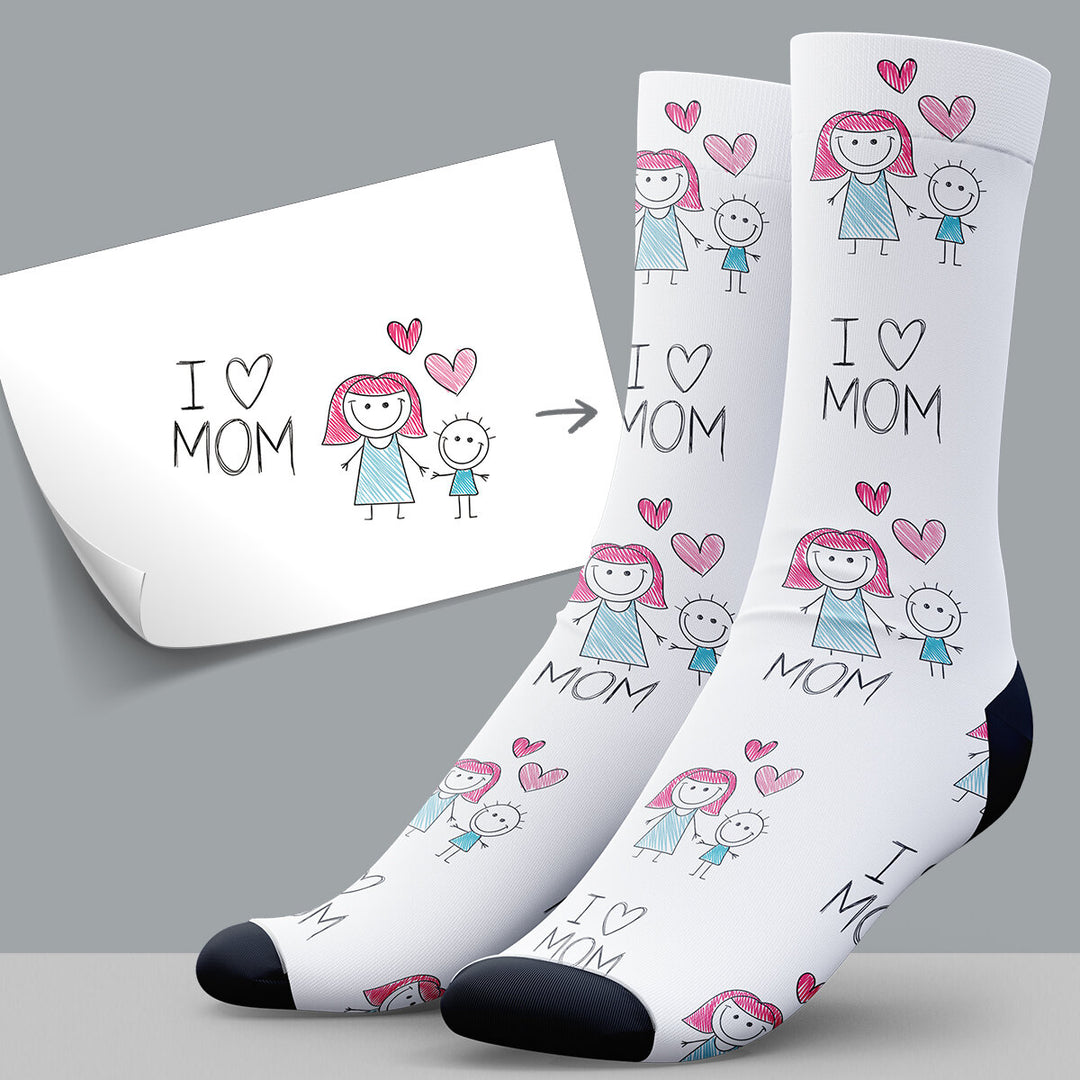 POC Personalised Drawing Socks