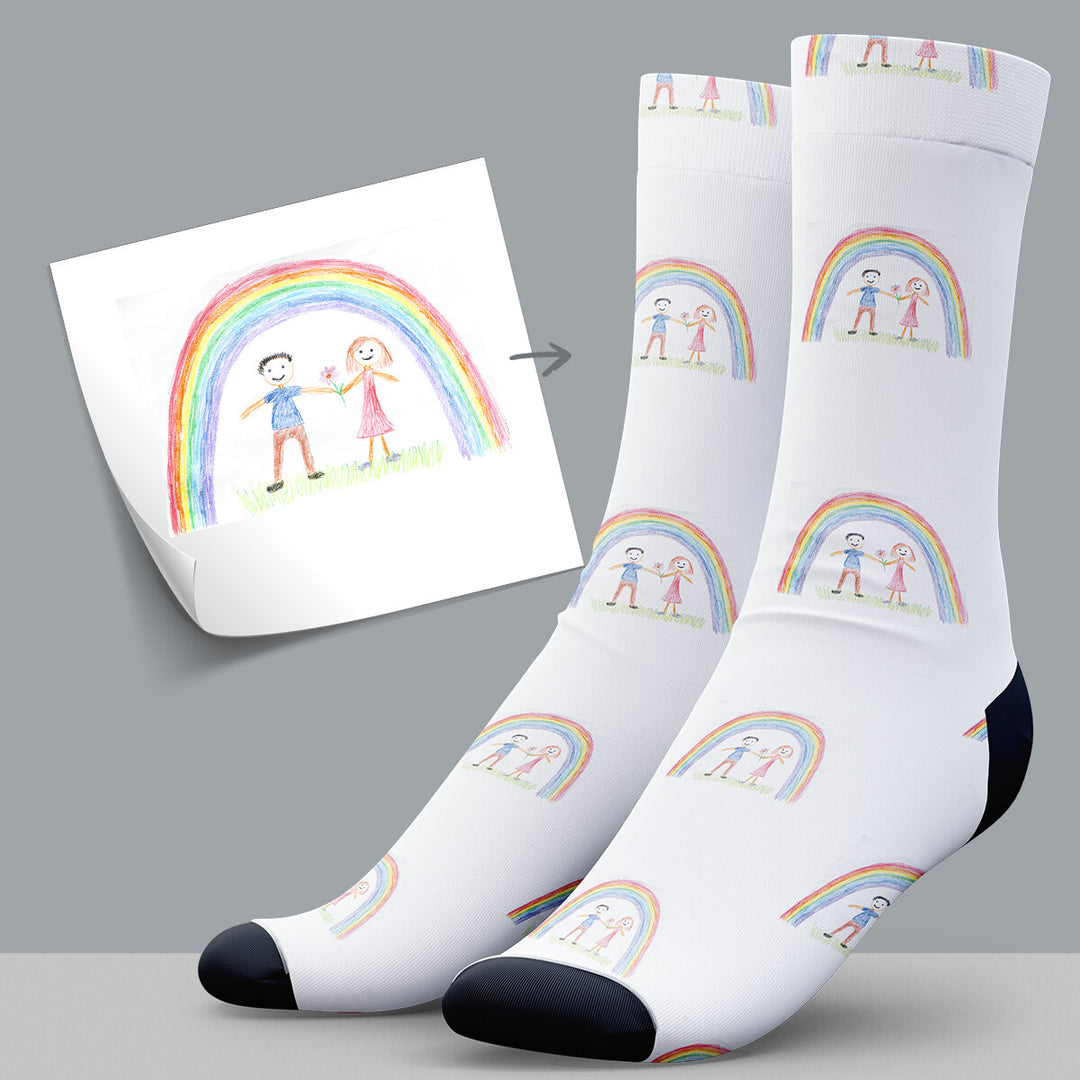 POC Personalised Drawing Socks