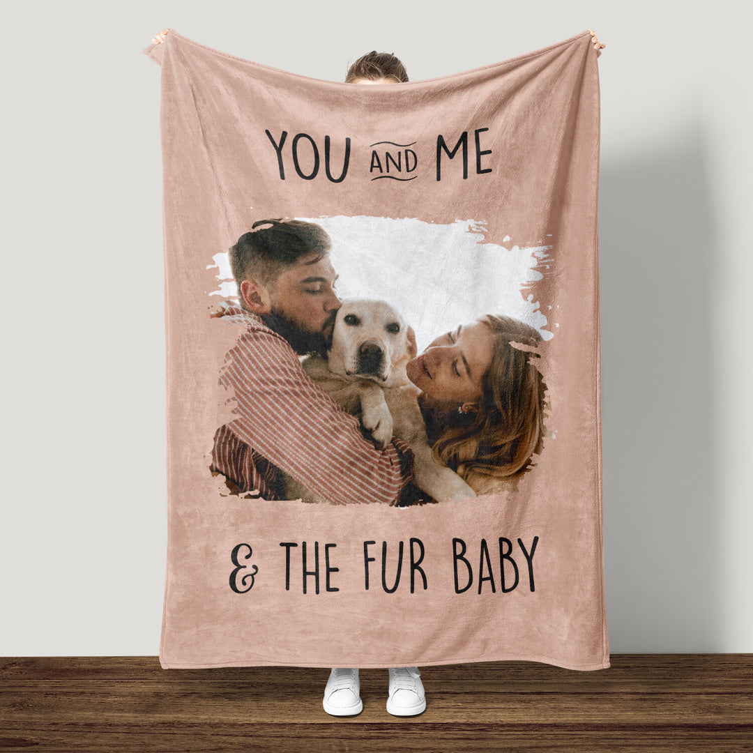 You , Me & the Fur babies Blanket