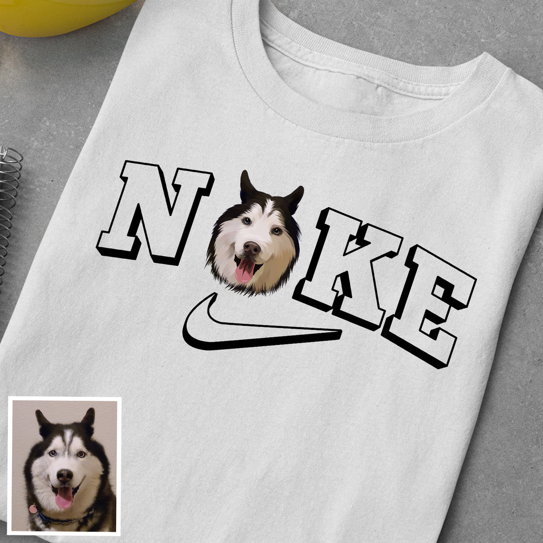 SWOOSH/NKE Pet Face Tee/Sweatshirt