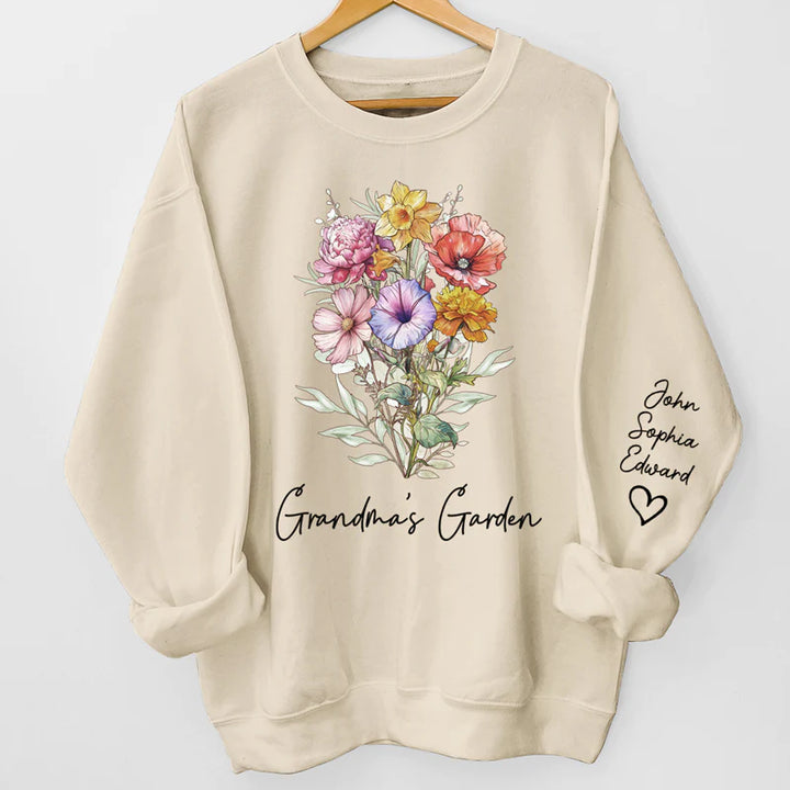 POC Personalised Birth flower Sweatshirt