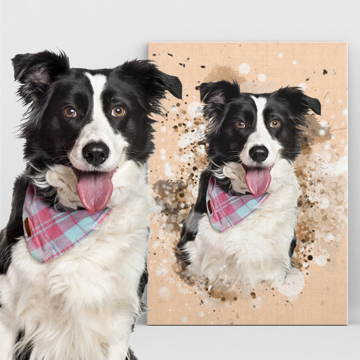 Personalized Pet Art - Canvas - Pet on Canvas